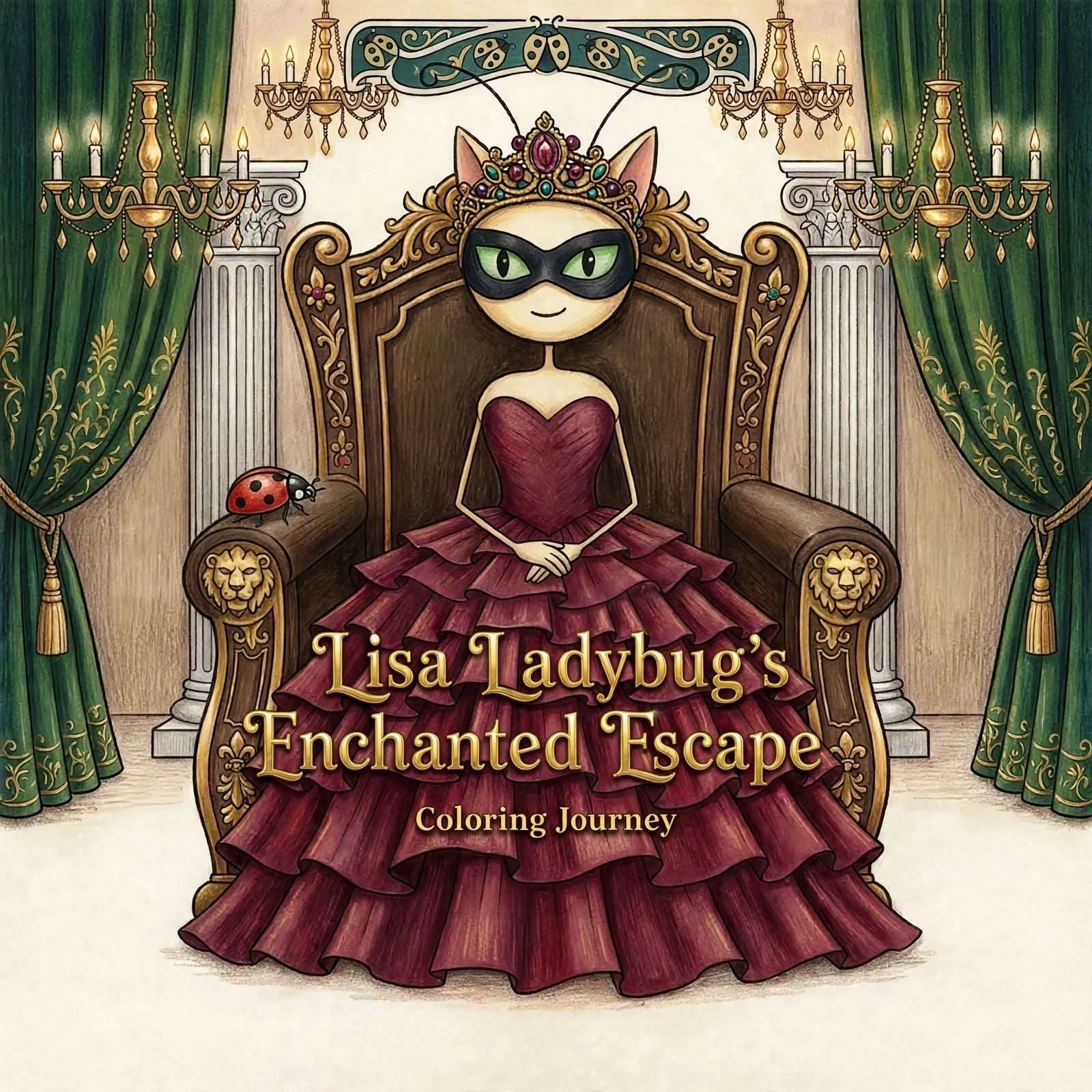 Lisa Ladybug's Enchanted Escape: Colouring Journey channel artwork